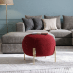 Comfy Couch “Kashmiri” Ottoman Pouf