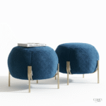 Comfy Couch “Kashmiri” Ottoman Pouf