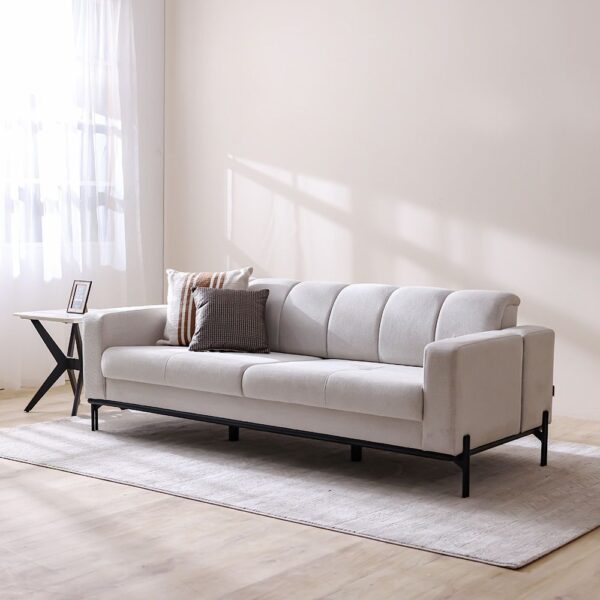 Comfy Couch Formira 3-Seater Fabric Sofa