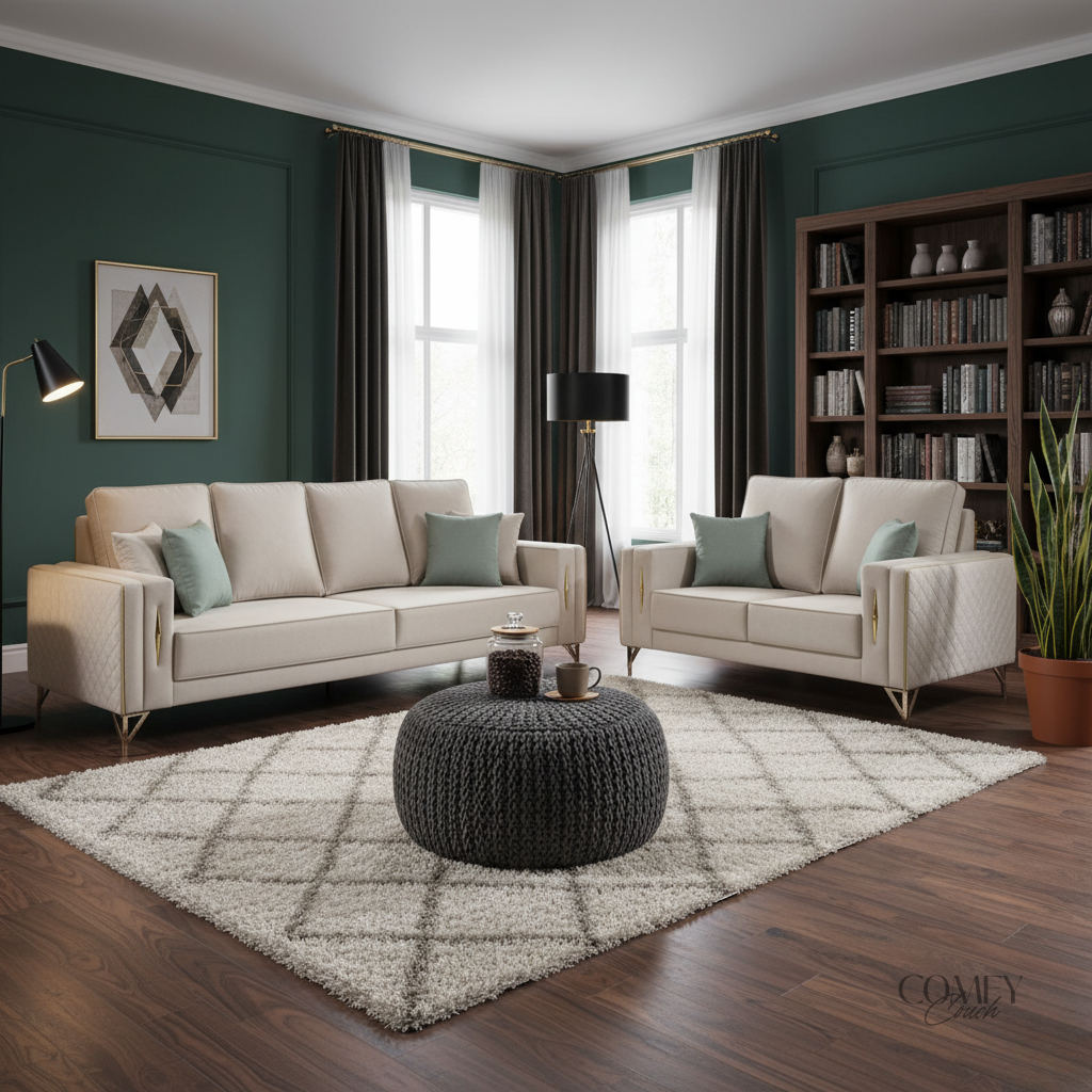 Comfy Couch Samruddhi 4 +2 seater (5) Comfy Couch Samruddhi 4+2 Seater Sofa Set